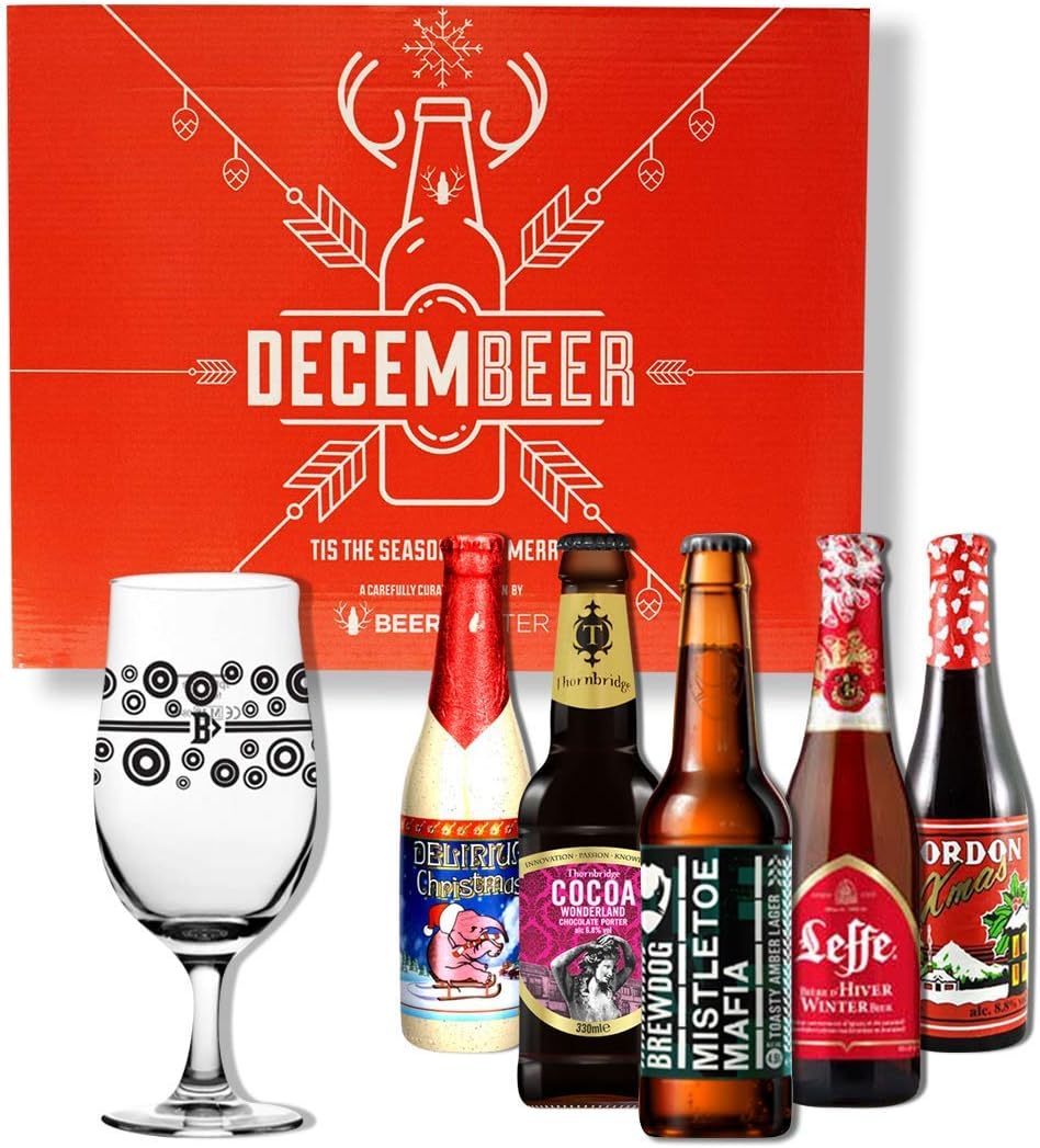 Download 12 Beers Of Christmas Craft Beer Mixed Case Gift Set Pack Hamper Amazon Co Uk Beer Wine Spirits PSD Mockup Templates