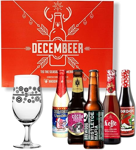 Download 12 Beers Of Christmas Craft Beer Mixed Case Gift Set Pack Hamper Amazon Co Uk Beer Wine Spirits PSD Mockup Templates