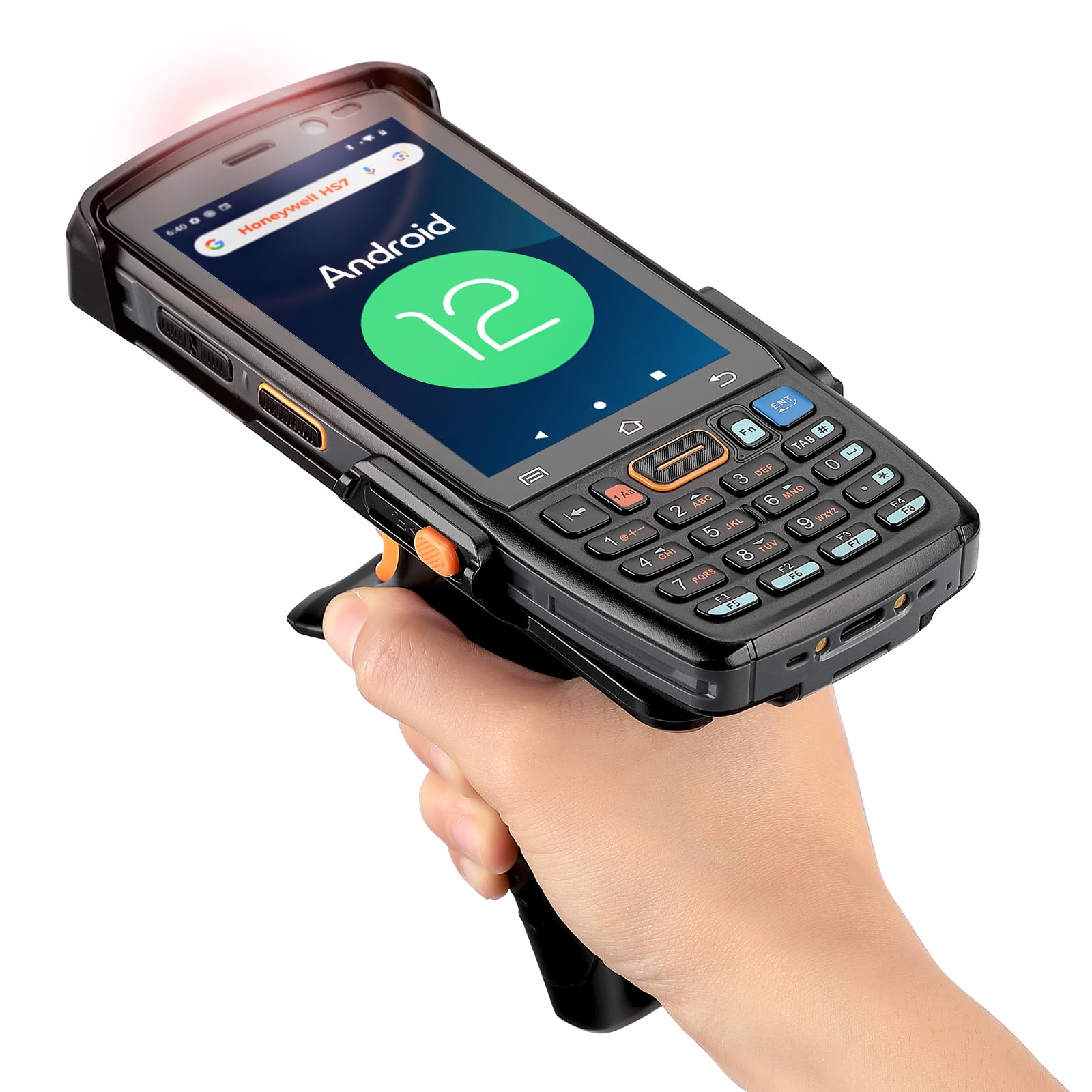 MUNBYN Android Barcode Scanner 082Pro, Android 12 PDA, Equipped with Honeywell HS7 Bar Code Scan Engine, IP67 Handheld Mobile Computer for Inventory Tracking, Warehouse, Logistics 2025