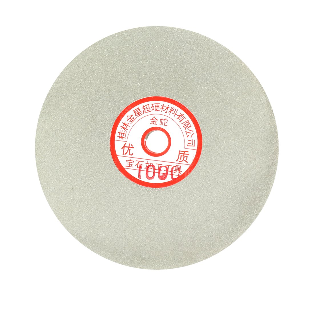 sourcingmap 6-inch 1000 Grit Diamond Coated Flat Lap Wheel Grinding Sanding Polishing Disc