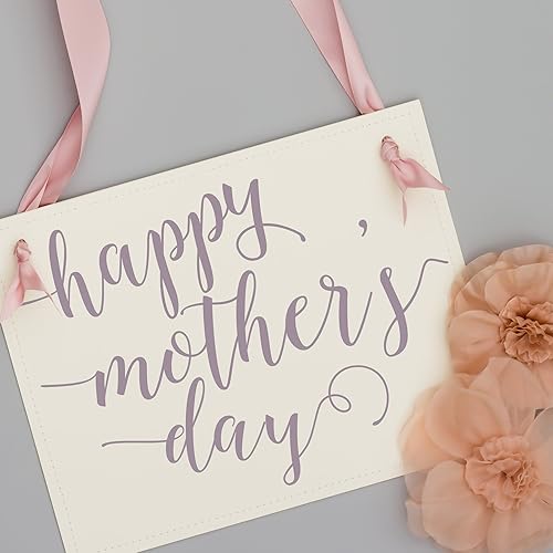 Amazon Com Happy Mother S Day Sign Banner For Mom Handmade