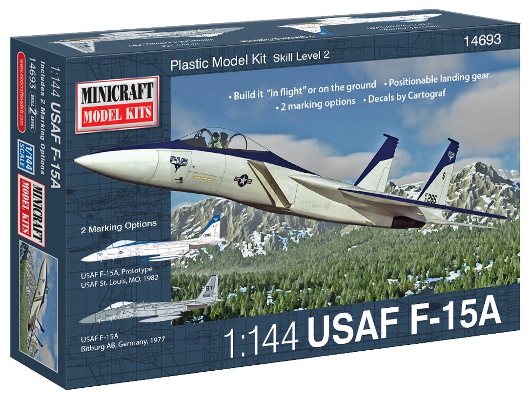 Minicraft 1/144 U.S. Air Force F-15A Eagle