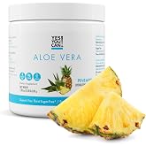 Yes You Can! Aloe Vera Drink Mix, Pineapple, 40 Servings | Hydration booster with pure organic aloe vera extract, antioxidant rich, made in USA