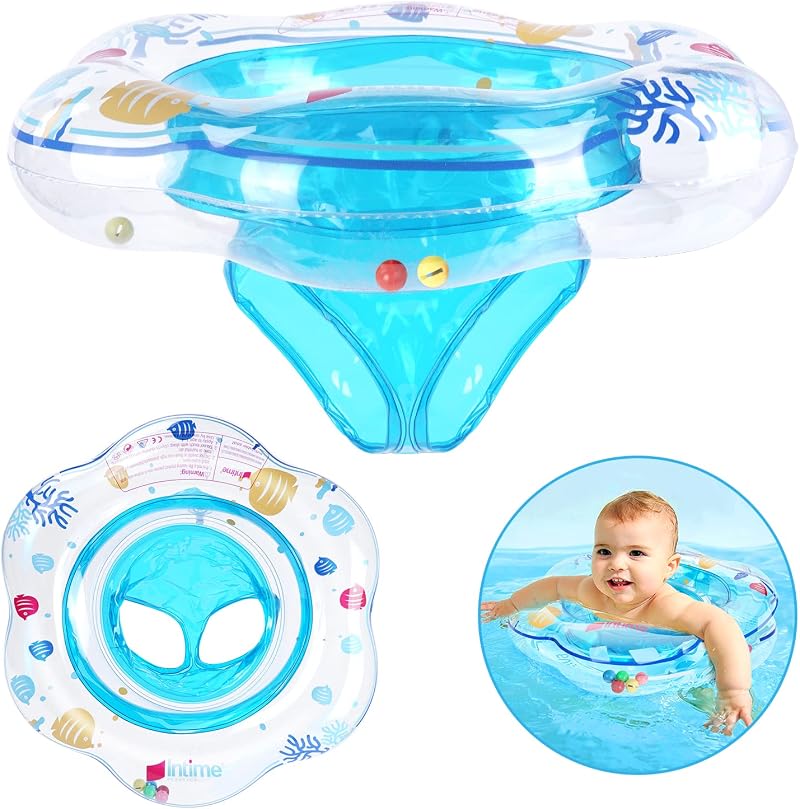 flintronic Baby Swimming Pool Float Ring with Seat 6-36 Months