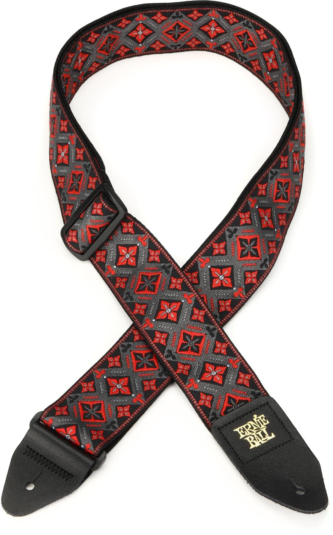 Ernie Ball Red King Jacquard Guitar Strap — image 1