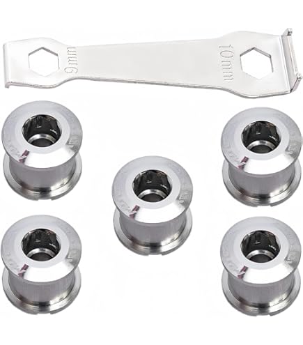 Amazon.com : Driveline CNC 7075 Alloy Chainring Set Road Bike 53