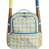 HOHONANA Backpack for Youth, Equipment Bag for baseball & Softball Cute Back Pack Lightweight T-Ball Bat Bag Multiple Colors Christmas Gift