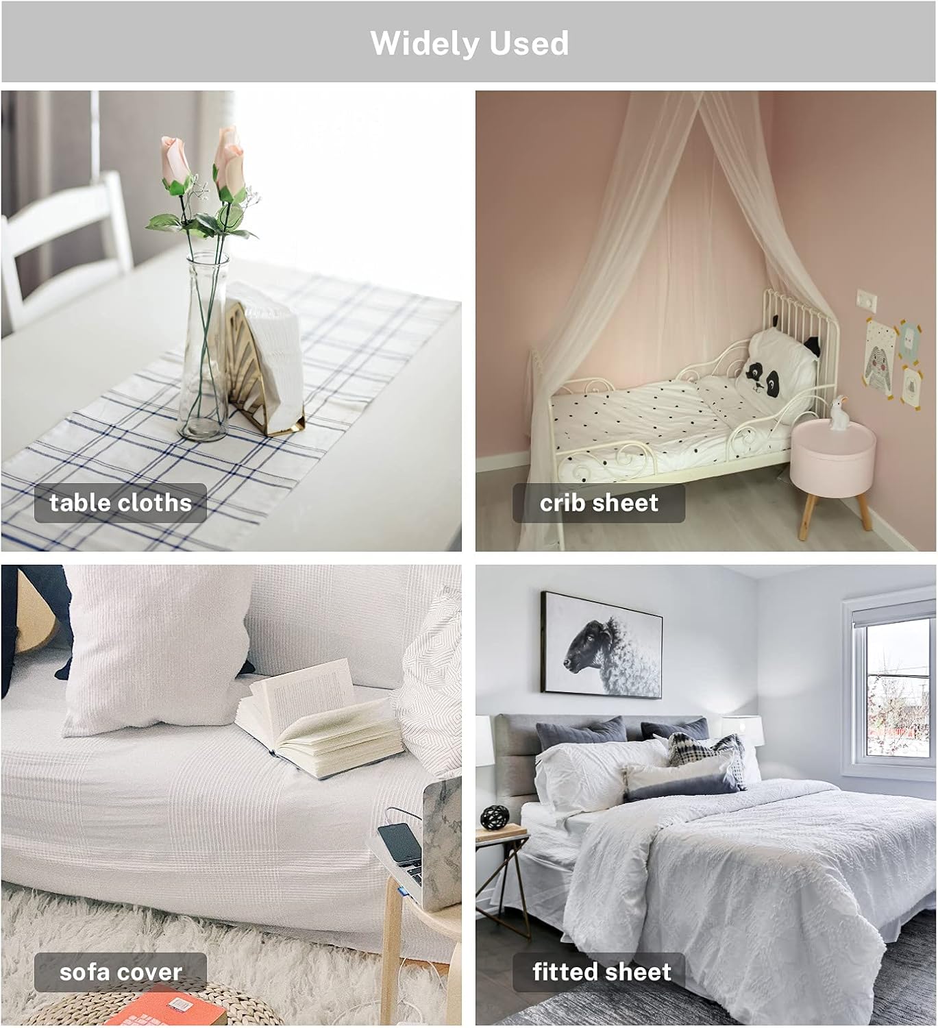 Sheet Straps Elastic Crisscross Bed Sheet Fasteners Suspenders, 6 Way Black Adjustable Bed Sheet Holder Straps, Fitted Sheet Clips for Full, Queen, King Twin Bed (6 in 1 Belt with 12 Clips): Home & Kitchen