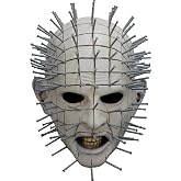 Ghoulish Productions Men's Monster Horror Hellraiser III Pinhead Mask Halloween Costume Accessory