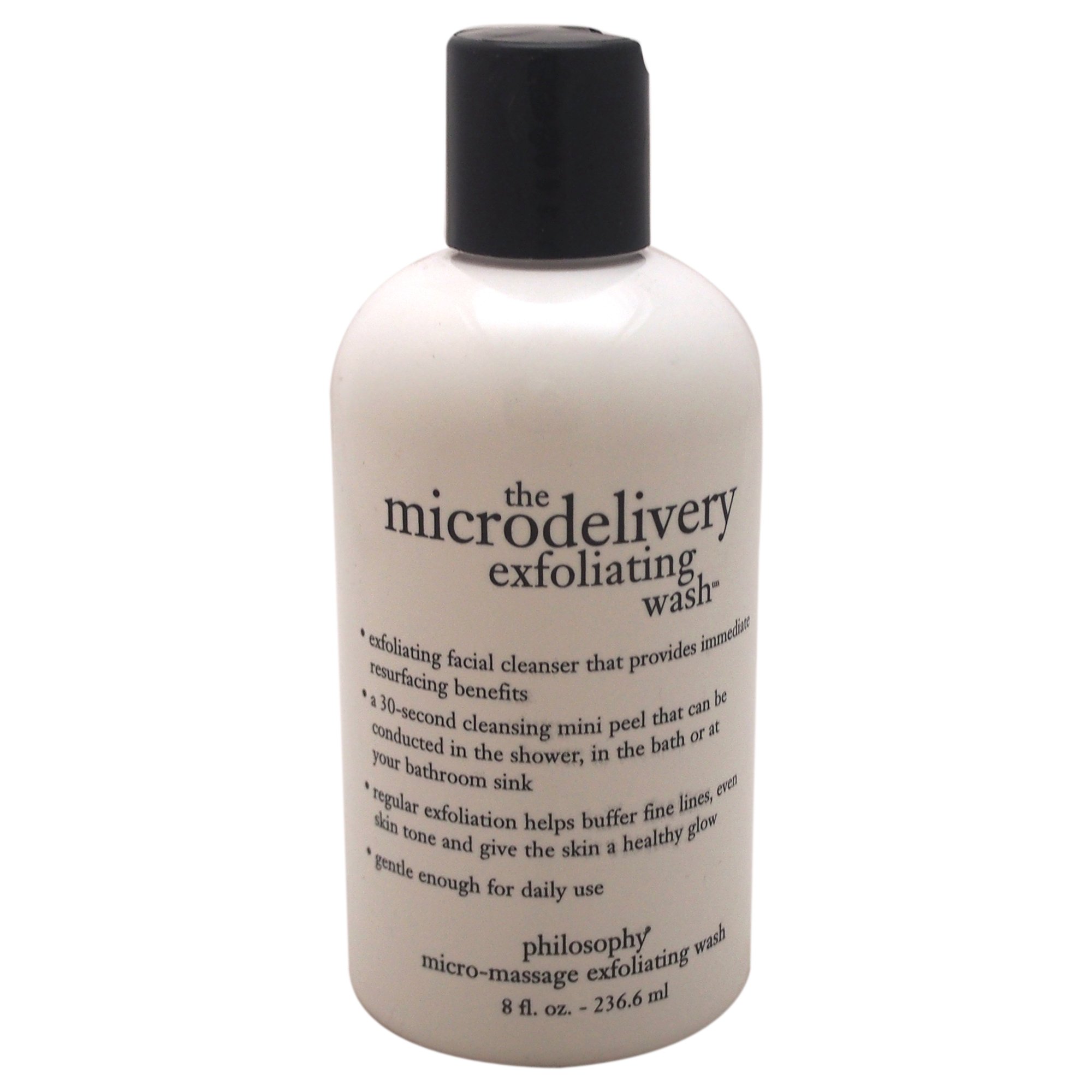 microdelivery exfoliating facial wash philosophy