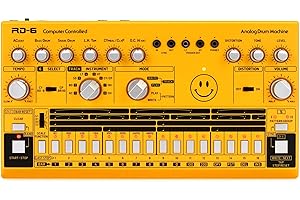 Behringer RD-6-AM Analog Drum Machine - Yellow