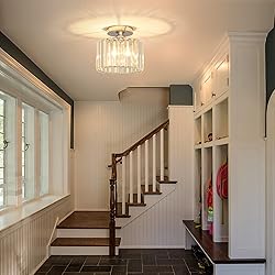 BUXVRCS Semi Flush Mount Ceiling Light, Modern