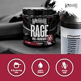 Warrior Rage Pre Workout Powder 392g 45 Servings 300mg Caffeine UK view 4