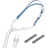 Upgraded Frame Assembly for Airfit P10 with Strap &amp; Short Tube - Quieter Seal, Enhanced Stability &amp; Easy Adjustment, IBEET Replacement CPAP Supplies for P10 Nasal Pillow