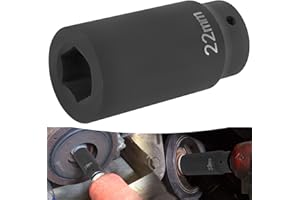 77110 22mm Harmonic Balancer Socket, 1/2" Drive Crank Bolt Socket