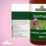 Natures Aid Comfrey Oil 150ml Natural Rubbing Oil for Skin & Muscle Wellness view 5