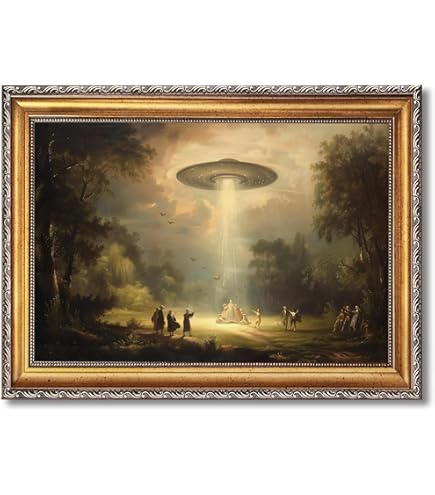 Amazon.com: Nuremberg UFO Phenomenon 1561 Poster Print by Science