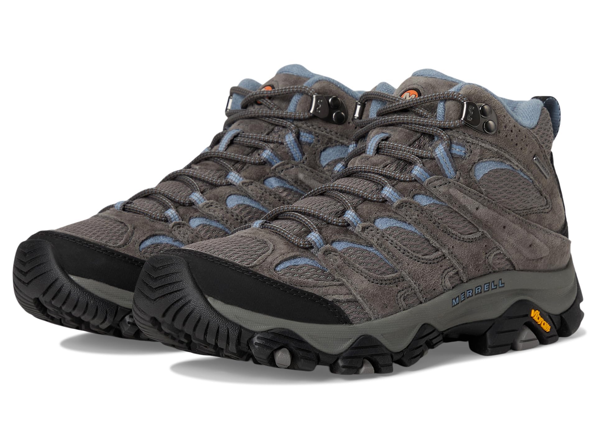 Photo 1 of Merrell Women's Moab 3 Mid Waterproof Hiking Boot, Granite, 6 Wide