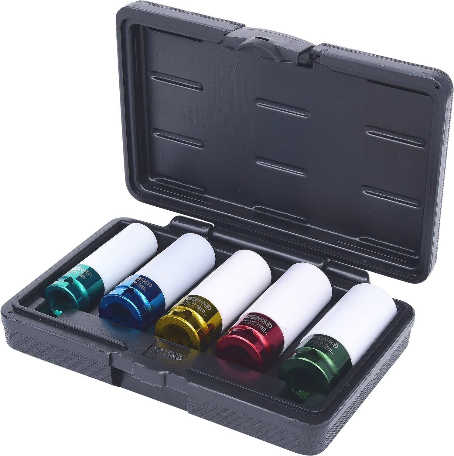 KS Tools 1/2-inch 15-22mm Impact Socket Set (5 Pieces)