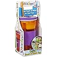 IDEA VILLAGE PRODUCTS SNAKZ Snackeez Snack & Drink Cup, Multicolor