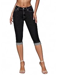 Hybrid & Company Women's Stretchy Slim Fit Denim