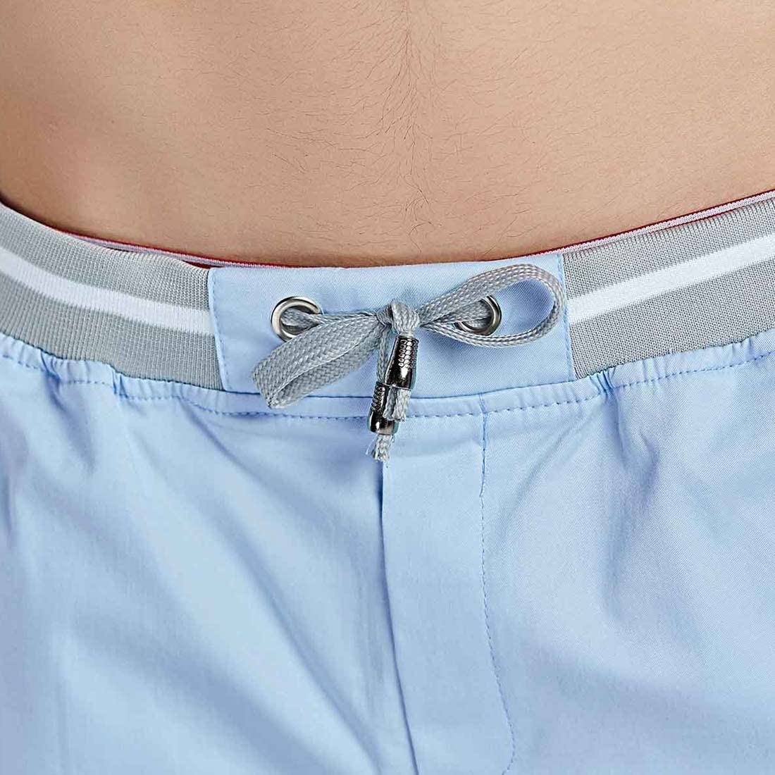 JustSun Men's Chino Shorts, Cotton, Summer, with Drawstring