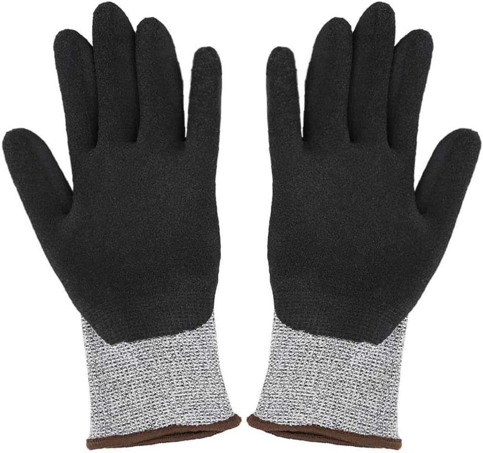 Work Gloves Security Gloves Cut Resistant Safety Gloves Protective Level 5 Breathable work gloves knuckle1-Pair