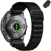 MDBBLBM 20mm Sport Nylon Watch Bands Compatible with Garmin Fenix 8 AMOLED 43mm/Fenix 7S Pro/ 7S/ 6S Pro/ 6S/ 5S plus/ 5S,Quickfit Watch Strap for Descent Mk3/Mk3i-43mm/Mk2s/epix Pro/Approach S70 42m