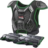 StarknightMT Kids Dirt Bike Gear - Youth Motorcycle Riding Protective Gear Motocross Armor Suit Chest Protector for Boys Girls Mountain Biking Cycling
