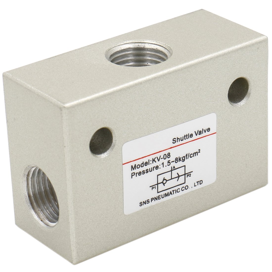 Heschen Pneumatic Shuttle Valve KV08 PT1/4 One Way Quick Exhaust