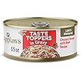 Applaws Taste Toppers, Natural Dog Food Topper, 12 Count, Limited Ingredient, Grain Free, Meal Topper for Dogs, Chicken Breast with Beef in Gravy, 5.5oz Dog Food Cans