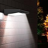 Brightest 30 LED Solar Light, Mulcolor Outdoor Wireless Waterproof Motion Sensor Wall Light Solar Powered Security Light with Motion Activated Auto On/Off for Garden, Patio and Pathway