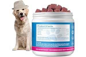 MXCZBSM Flea & Tick Prevention for Dogs Chewable, 120 Flea and Tick Supplement for Dogs, Dog Flea & Tick Control Supplement, Flea and Tick Chews for Dogs, Oral Flea Pills for All Dogs