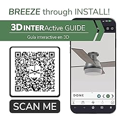 Hunter 44 inch Indoor Ceiling Fan with LED Light