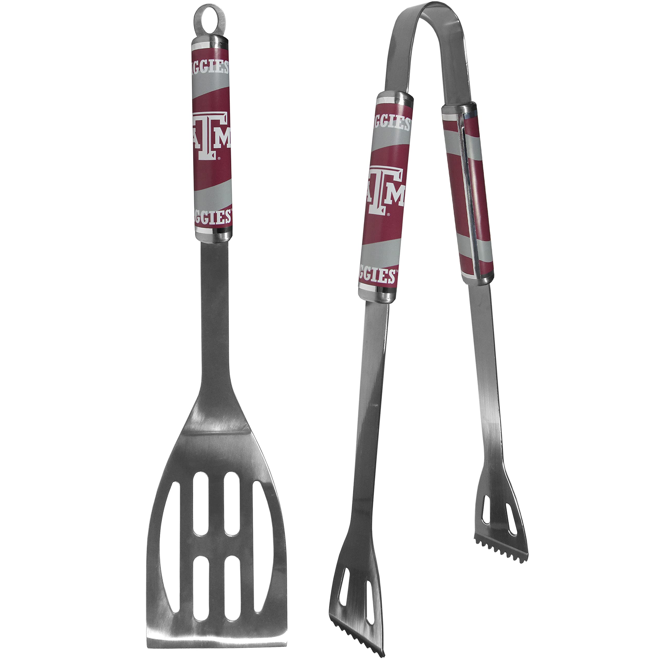 Siskiyou Sports NCAA Fan Shop Texas A&M Aggies 2 pc Steel BBQ Tool Set One Size Team Color