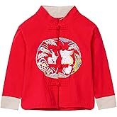 Mud Kingdom Boys Tang Jacket Cute Chinese Traditional Shirt Happy New Year Top