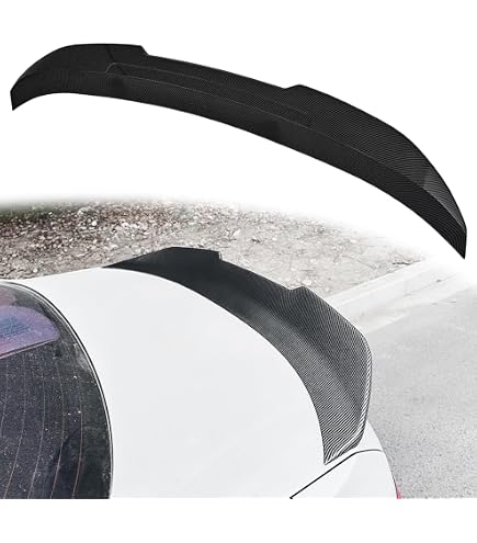 Alerón Trasero De Fibra De Carbono Para BMW Serie 5 F10 / M5 - Estilo Cola De Pato Alto M Sport