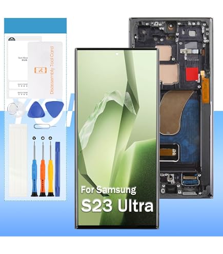 Xiaomi 14 LCD Display Touch Glass with Frame (Original Service Pack) Black