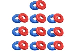 uxcell 20 Pcs Glad Hand Seal, Truck GladHand Washers TPE Rubber Elastic Grommets Round Gasket for Semi Trucks Trailers Brake 