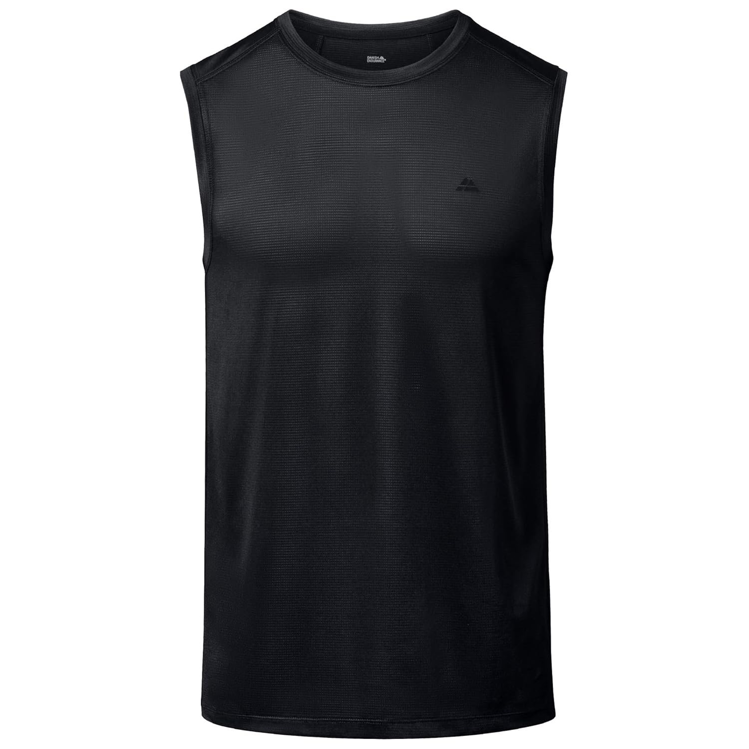 Buy Men's Classic Recycled Polyester Tank Top, 1 Pack (Black, L) at