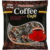 Brazilian Coffee Hard Candy 1lb 17oz &ndash; Gourmet Round Coffee Flavor, Dark Roast Hard Candy for Snacks, Party Favors &amp; Everyday Treats