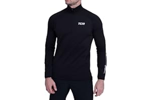 TCA Men's Winter Run Half-Zip Long Sleeve Running Top