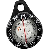 OCEANIC Maxview Compass | Large, Easy-to-Read Bearing Indicators | Available in a Variety of configurations: Wrist, Bungee, clipmount, Hose Mount and Module | Available in NH or SH