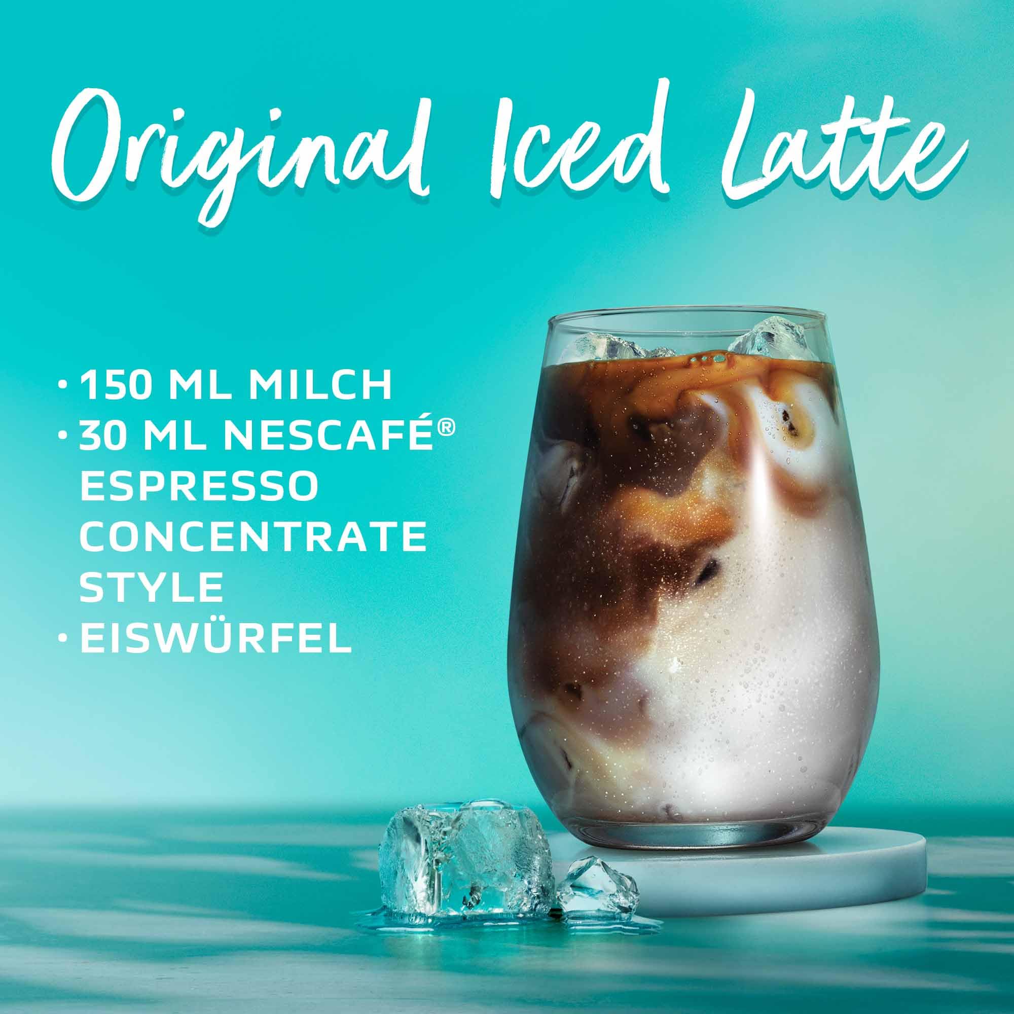NESCAFÉ Espresso Concentrate Style Caramel, aromatisierters Getränkekonzentrat mit löslichem Bohnenkaffee, Karamell-Geschmack, 1er Pack (1 x 500ml) Einweg-Flasche 4