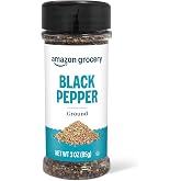 Amazon Grocery, Ground Black Pepper, 3 Oz (Previously Happy Belly, Packaging May Vary)