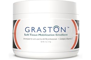 Graston Technique Vitamin E Enriched Emollient - 4oz Jar, Ideal for IASTM Lotion & Massage Therapy Cream, Perfect Vitamin E Cream for Massage and Physical Therapy, 1-Pack