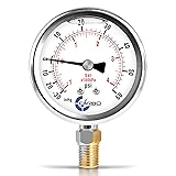 CARBO Instruments Stainless Steel Pressure Gauge