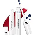 Wonderskin Wonder Blading Lip Stain Peel Off and Reveal Kit - Long Lasting, Waterproof Red Lip Tint, Transfer Proof Natural Makeup Stain Kit (Divine)