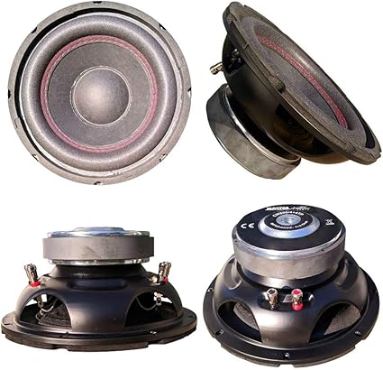 4 OHM 4 CW 800//4 WOOFER DA 20,00 CM 200 MM 8 DA 150 WATT RMS E 300 WATT MAX IMPEDENZA DOPPIA BOBINA 4 ALTOPARLANTE DIFFUSORE SUBWOOFER MASTER AUDIO CW800//4