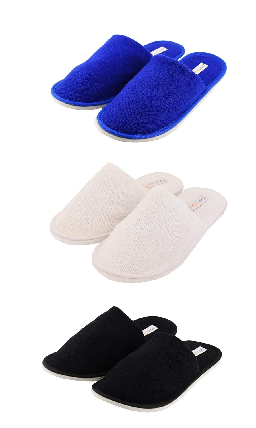 travelkhushi combo slippers - pack of 3 pairs